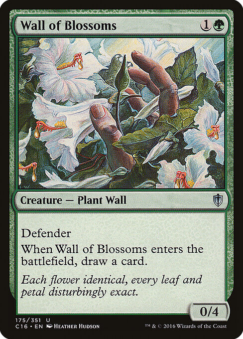 Wall of Blossoms card art