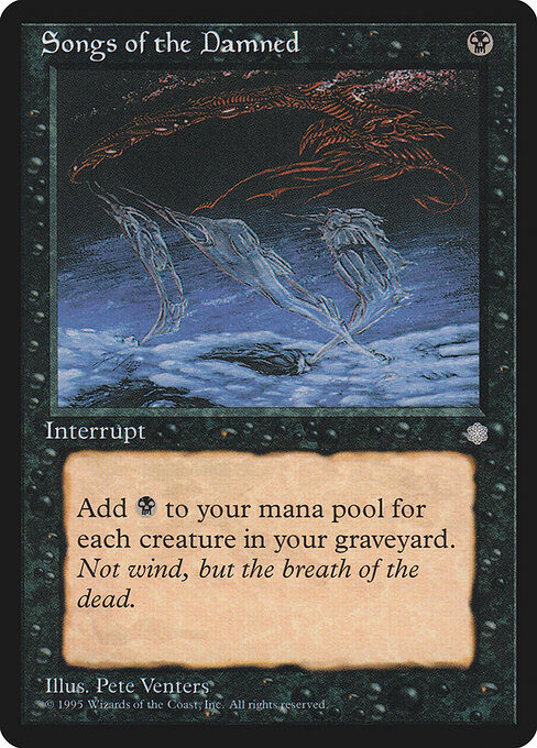 Songs of the Damned card art