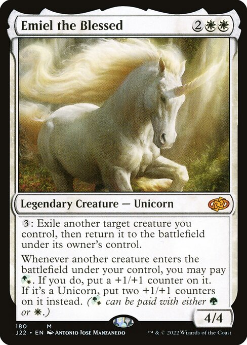 Emiel the Blessed card art