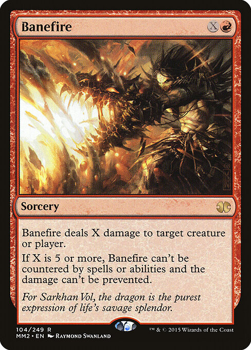 Banefire card art