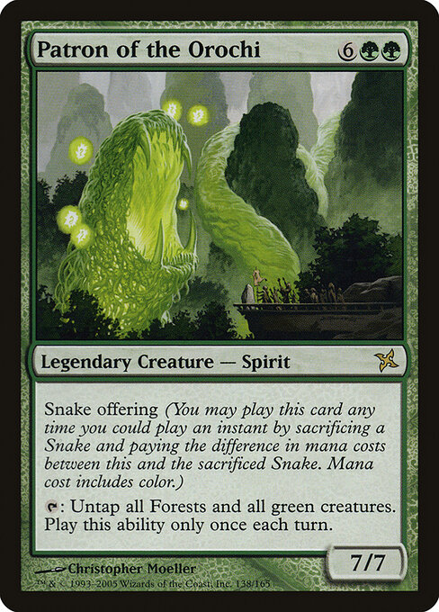 Patron of the Orochi card art
