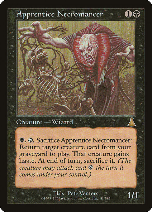 Apprentice Necromancer card art
