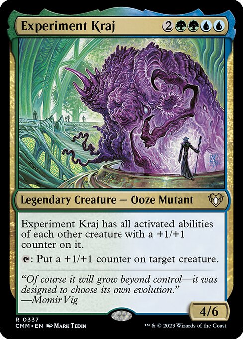 Experiment Kraj card art
