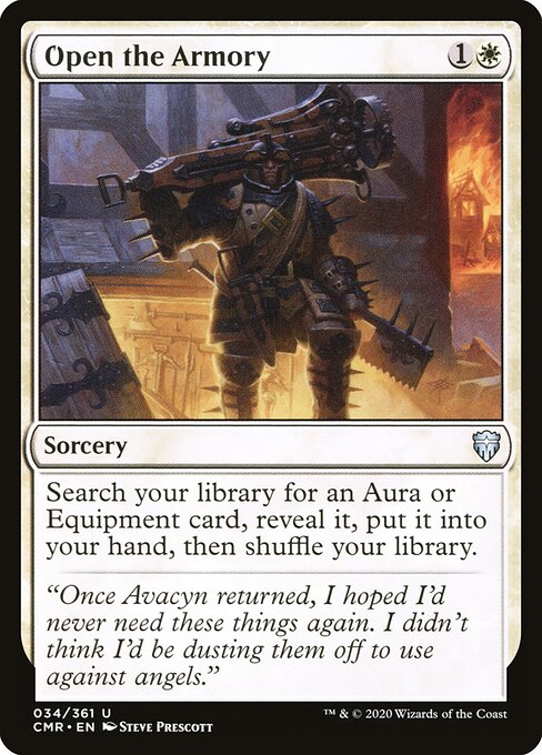 Open the Armory card art