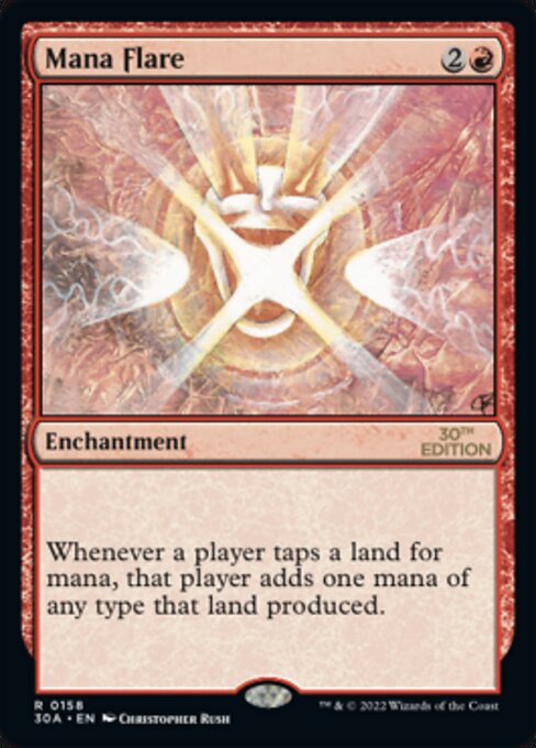 Mana Flare card art