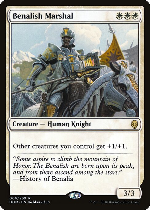 Benalish Marshal card art