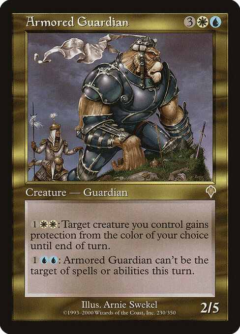 Armored Guardian card art