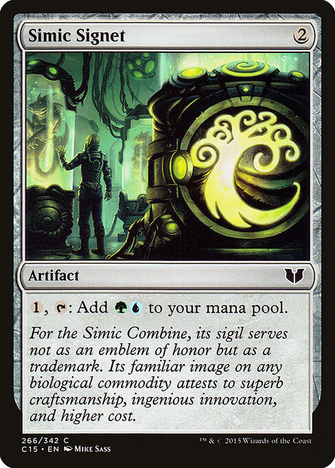 Simic Signet card art