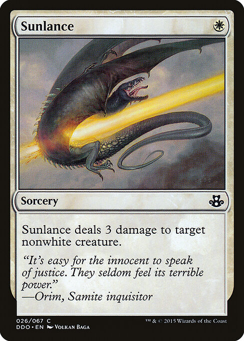 Sunlance card art