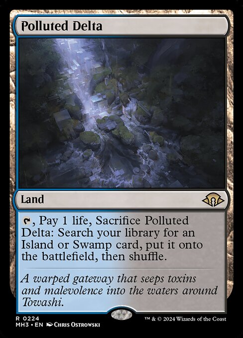 Polluted Delta card art