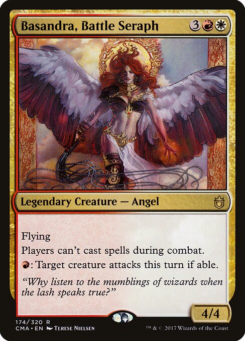 Basandra, Battle Seraph card art