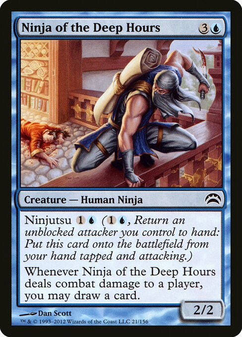 Ninja of the Deep Hours card art