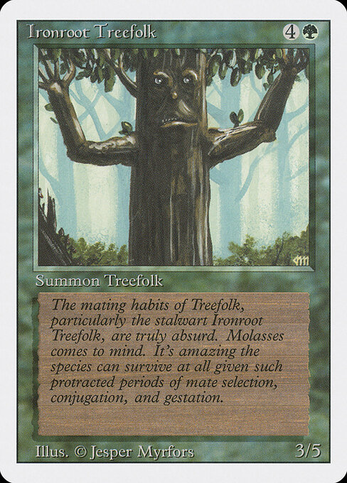 Ironroot Treefolk card art