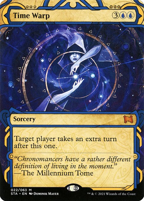 Time Warp card art