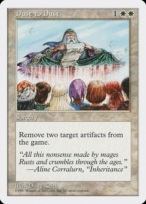 Dust to Dust card art