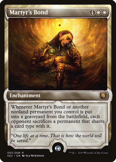 Martyr's Bond card art