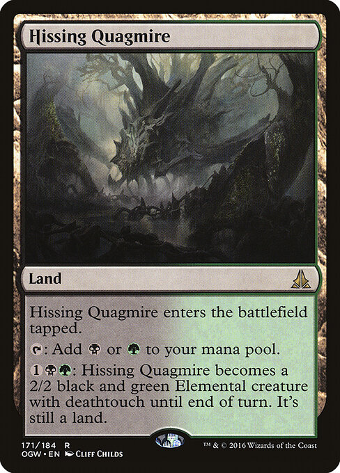 Hissing Quagmire card art
