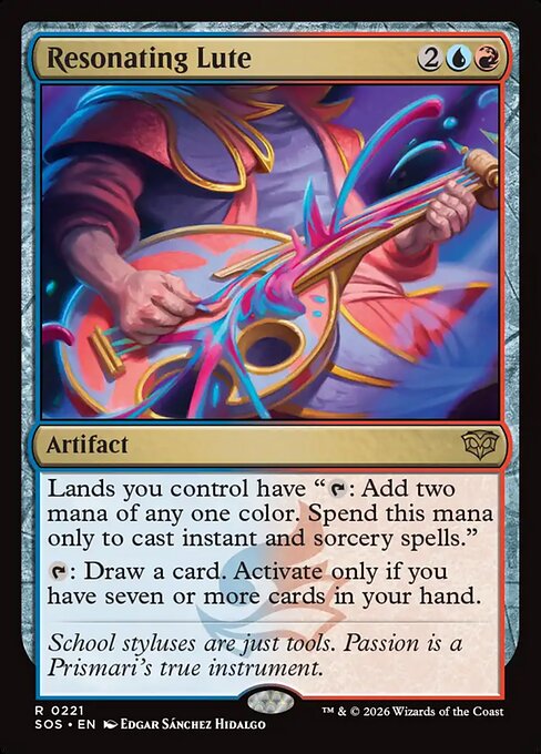 Resonating Lute card art