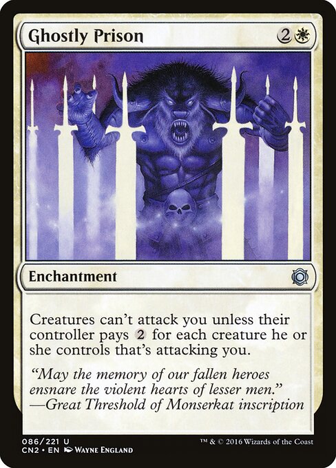 Ghostly Prison card art