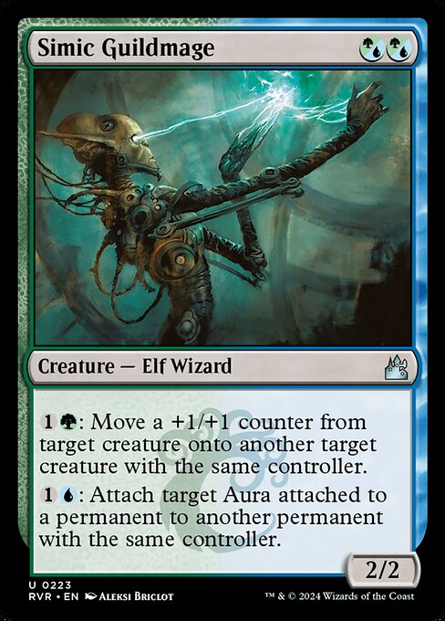 Simic Guildmage card art