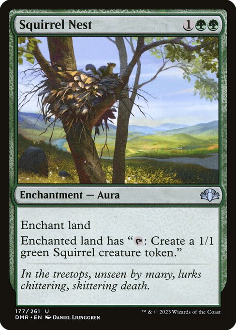 Squirrel Nest card art