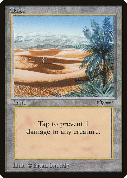 Oasis card art