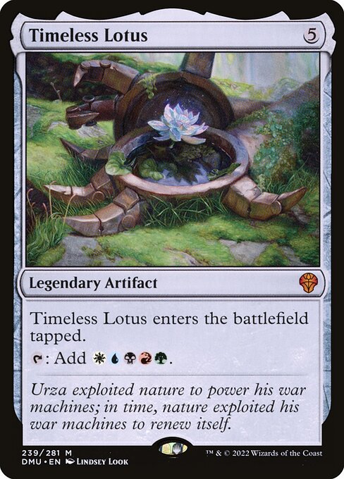 Timeless Lotus card art