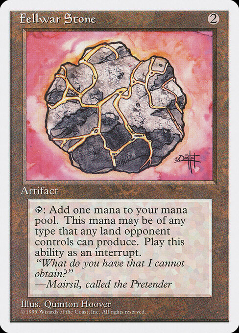 Fellwar Stone card art