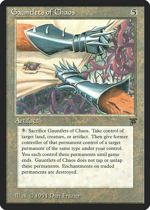Gauntlets of Chaos card art