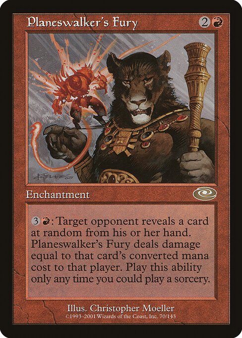 Planeswalker's Fury card art