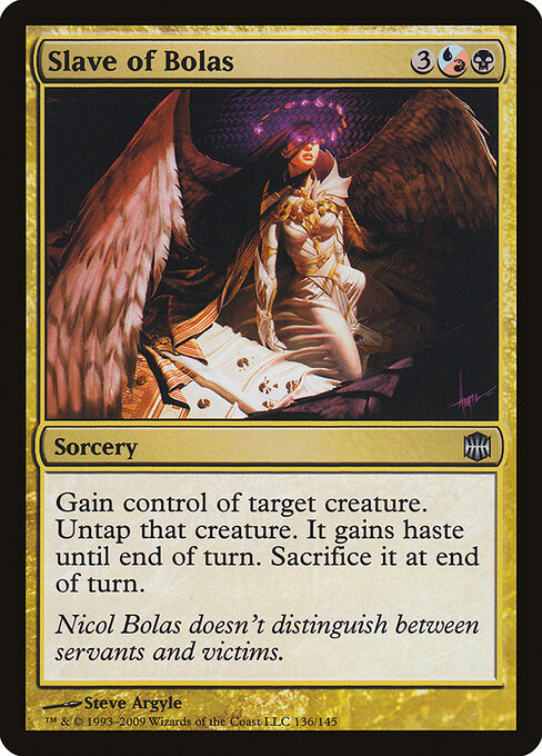 Slave of Bolas card art