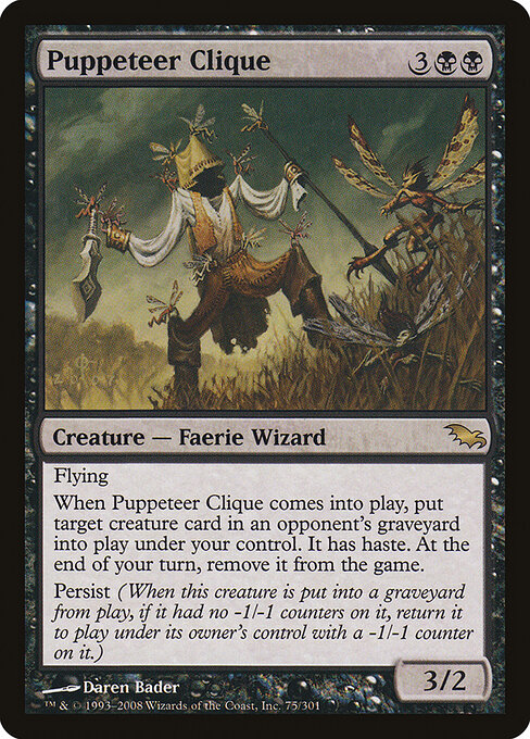 Puppeteer Clique card art