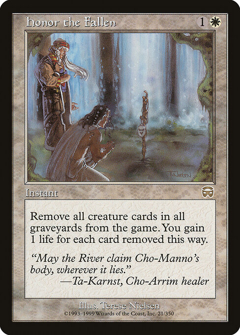 Honor the Fallen card art