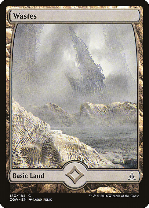 Wastes card art