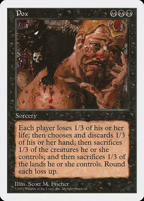 Pox card art