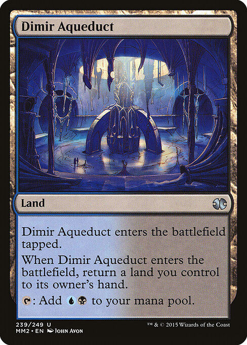 Dimir Aqueduct card art