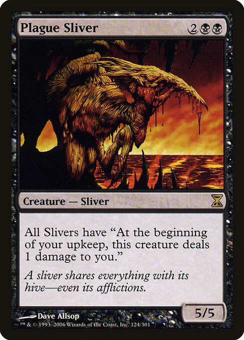 Plague Sliver card art