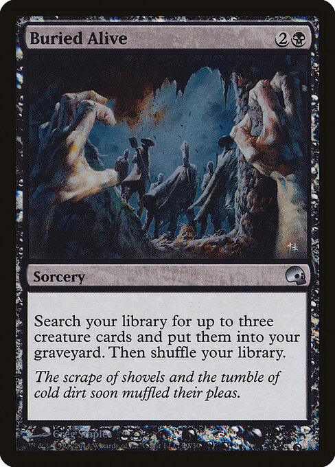 Buried Alive card art