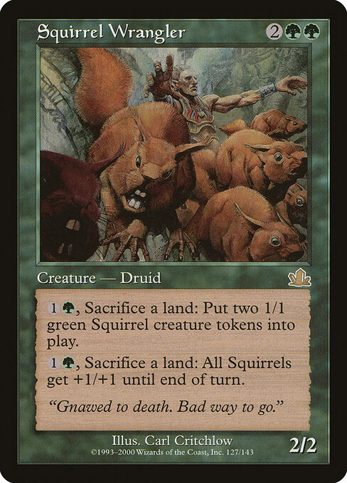 Squirrel Wrangler card art