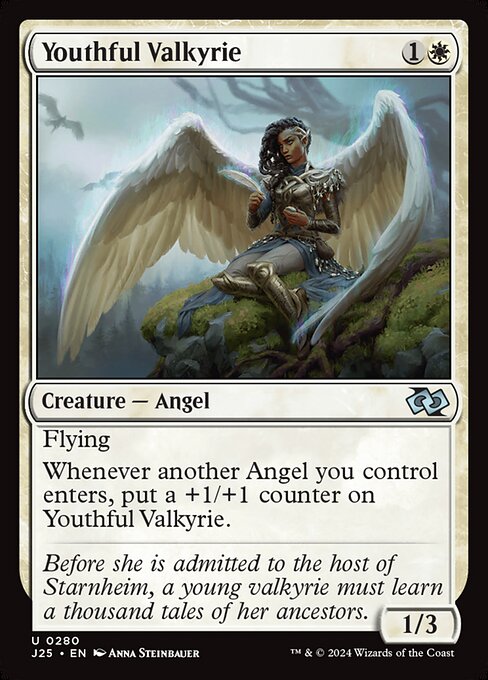 Youthful Valkyrie card art