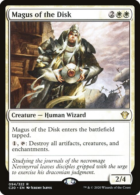 Magus of the Disk card art