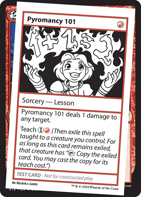 Pyromancy 101 card art
