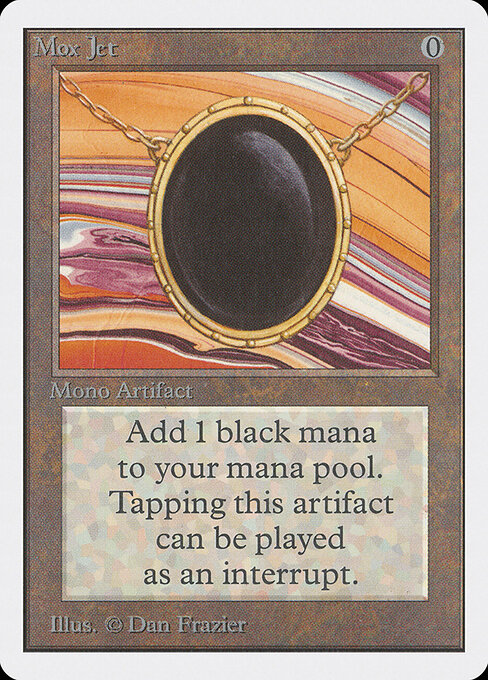 Mox Jet card art