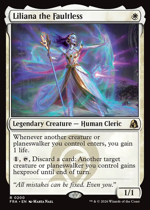 Liliana the Faultless card art