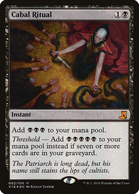 Cabal Ritual card art