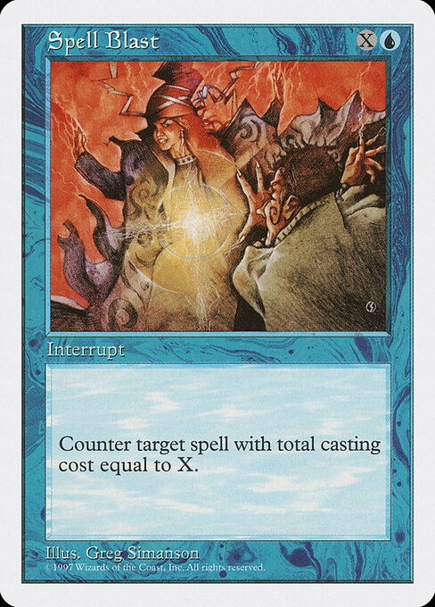 Spell Blast card art
