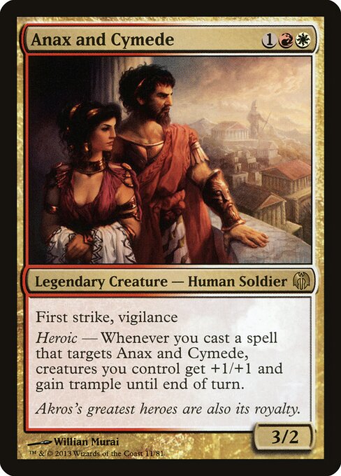 Anax and Cymede card art