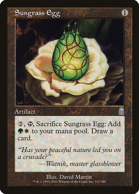 Sungrass Egg card art
