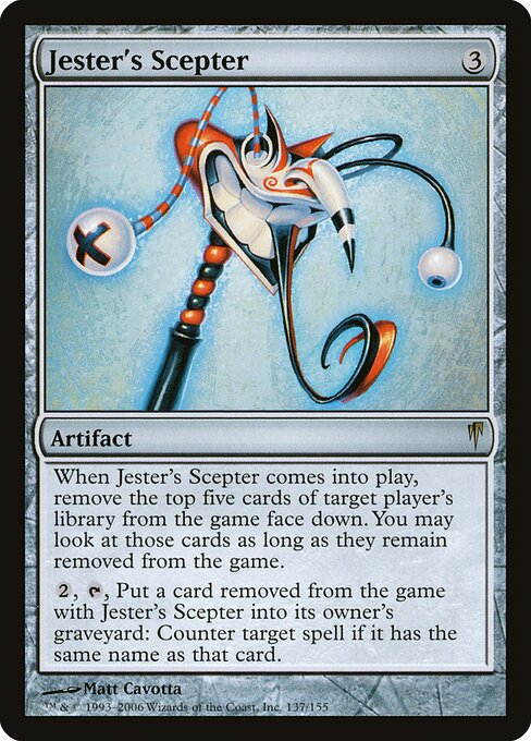 Jester's Scepter card art