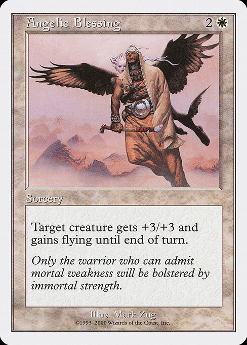 Angelic Blessing card art